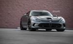 Dodge Viper GTS on Strasse Wheels (SM5 Deep Concave) 2018 года